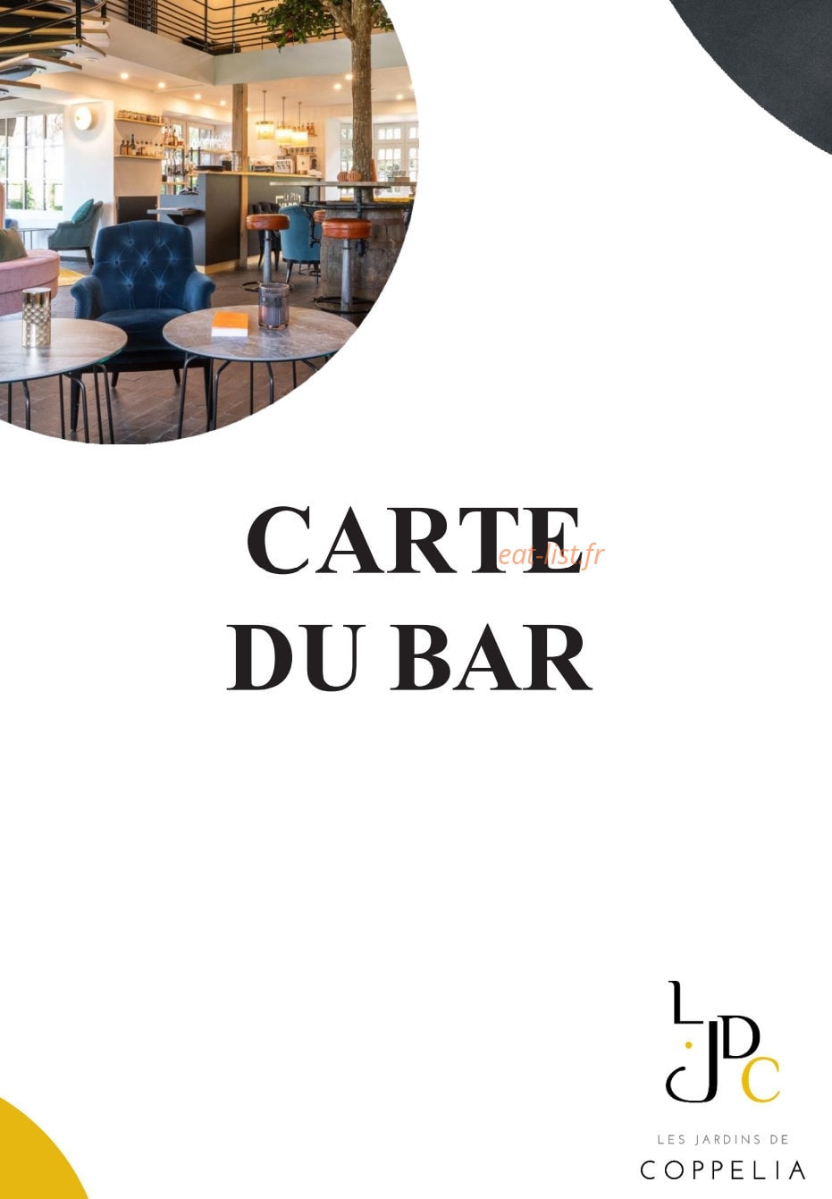 Le Capucine — carte page 5