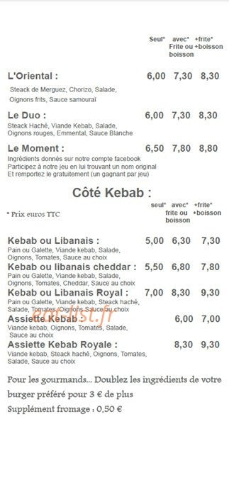 Le vintage — carte page 2