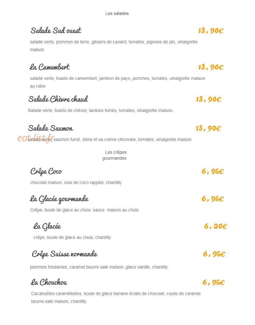 La Route des Crêpes — carte page 2