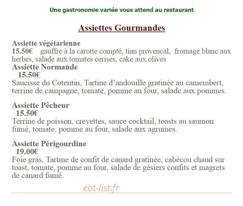 Le Jardin — carte page 2