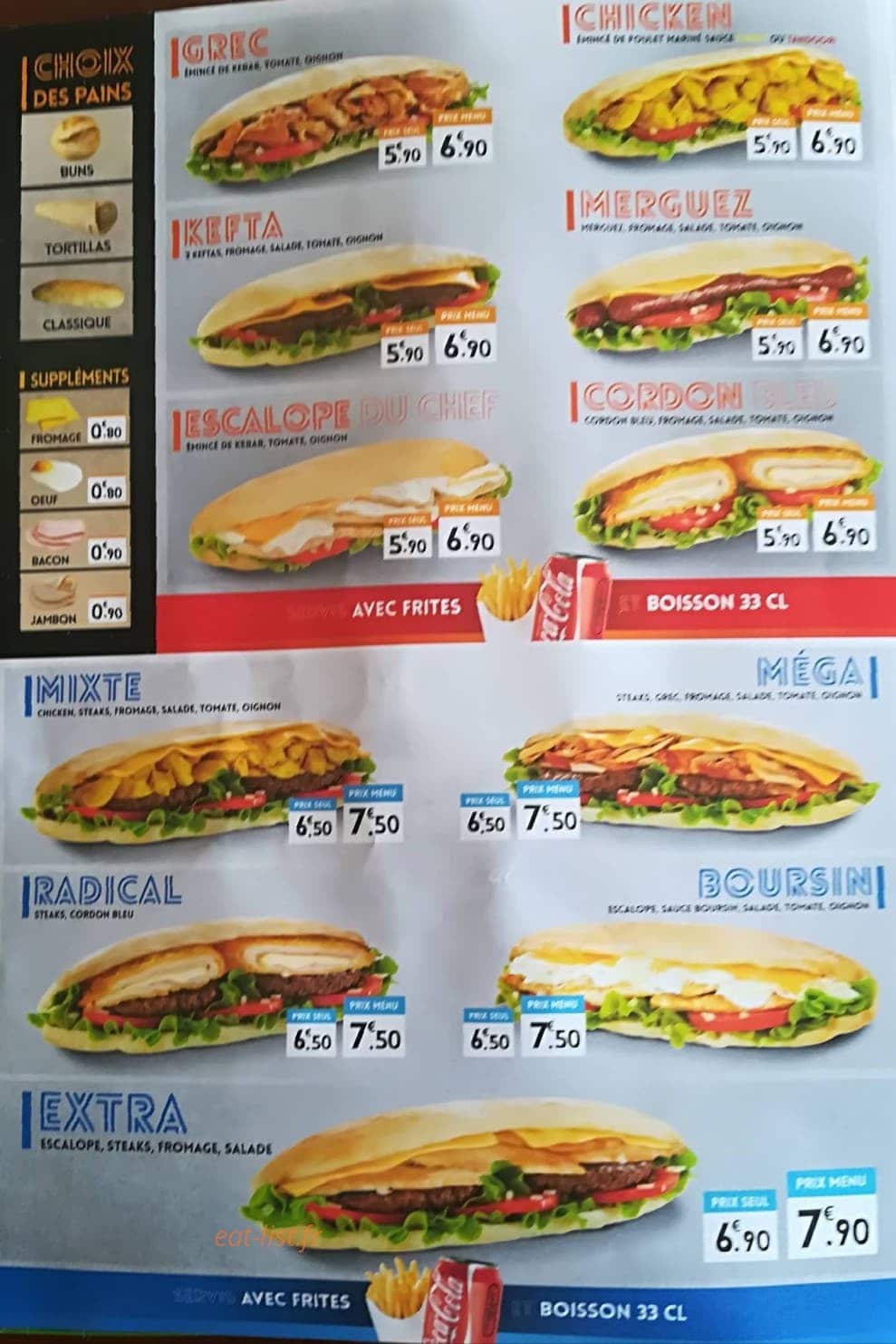 Le Takos — carte page 2