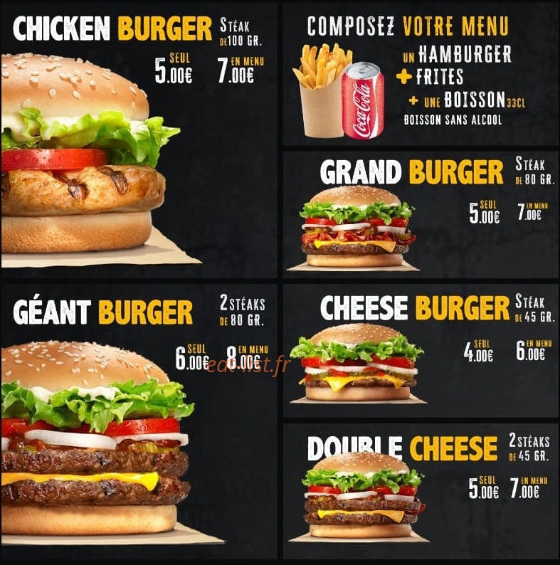 Tacos Land — carte page 3