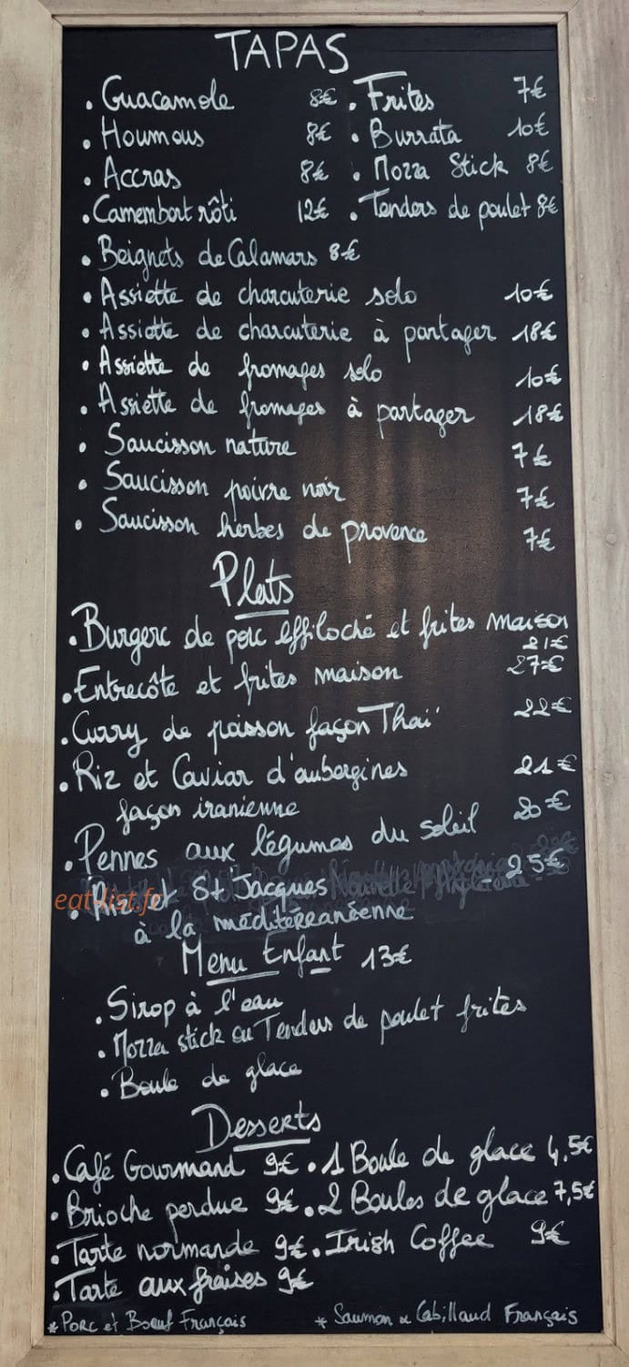 L'Ephémère — carte page 1