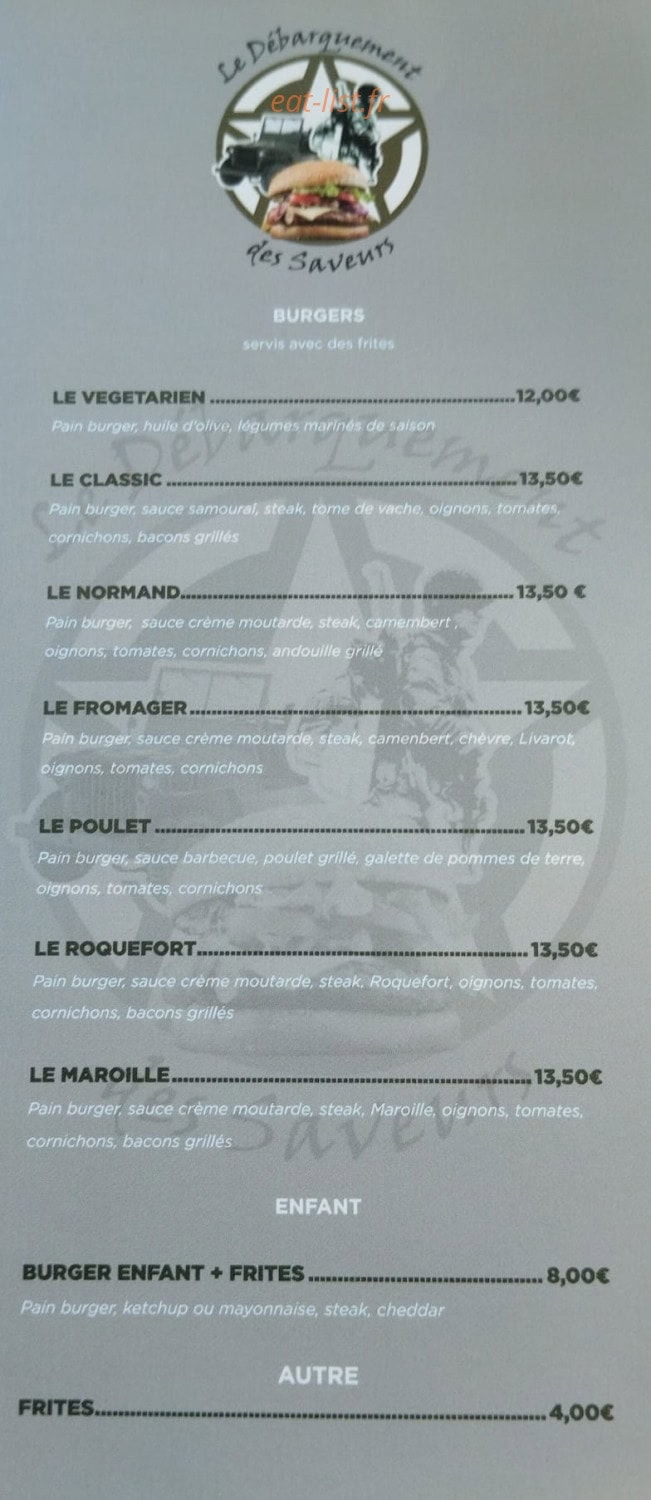 Le Débarquement Des Saveurs — carte page 2