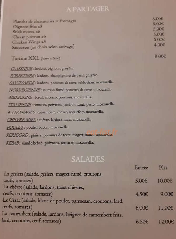 Ô Délices — carte page 4