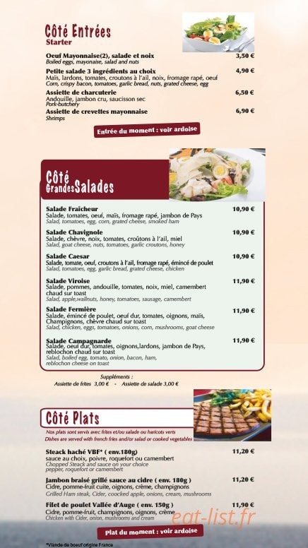 Côté Sable — carte page 6
