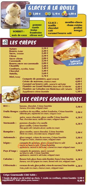 Côté Sable — carte page 2