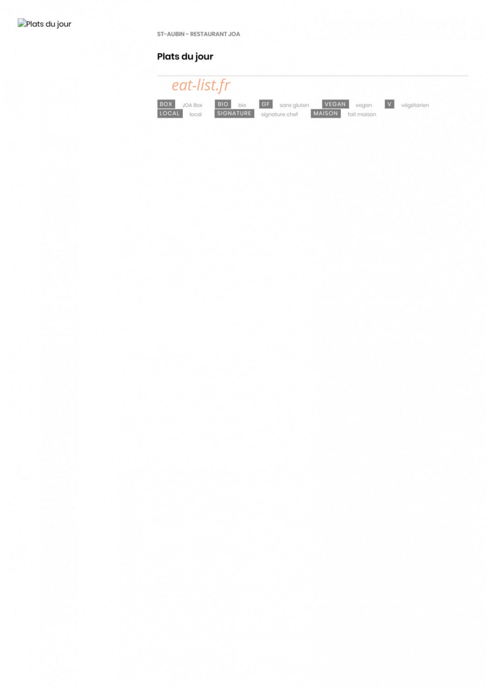 JOA — carte page 1
