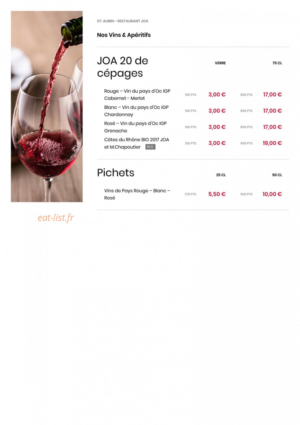 JOA — carte page 5