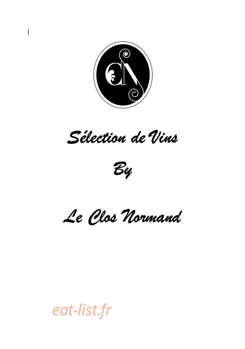 Le Clos Normand — carte page 6