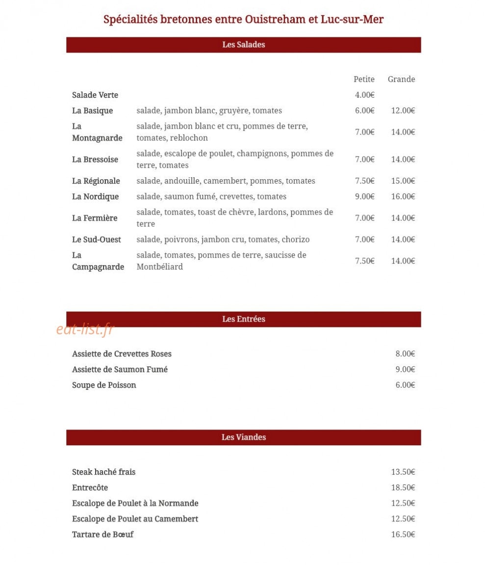 Le Goéland — carte page 1