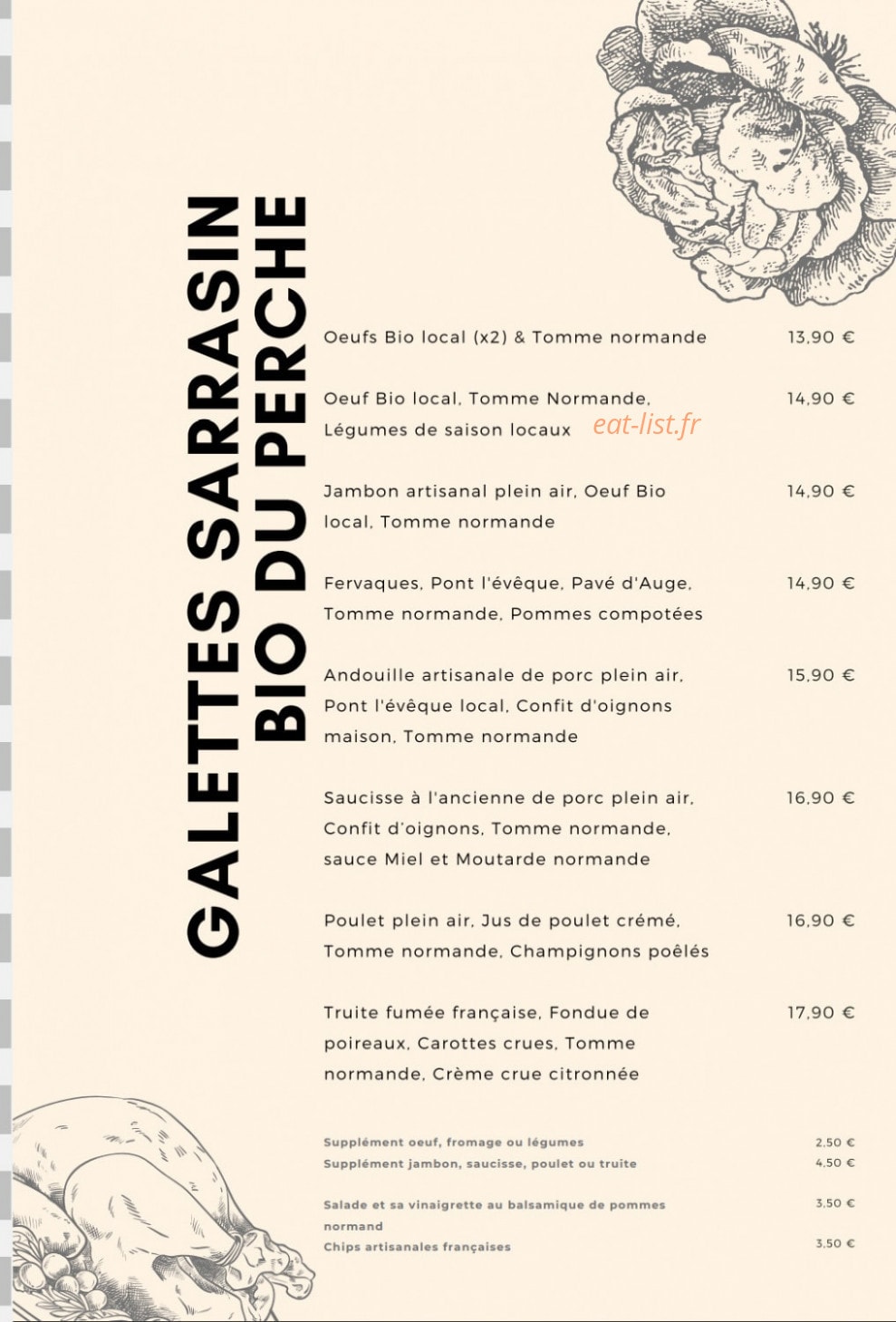Chez Nany — carte page 2
