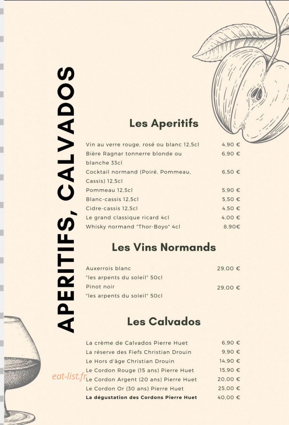 Chez Nany — carte page 6