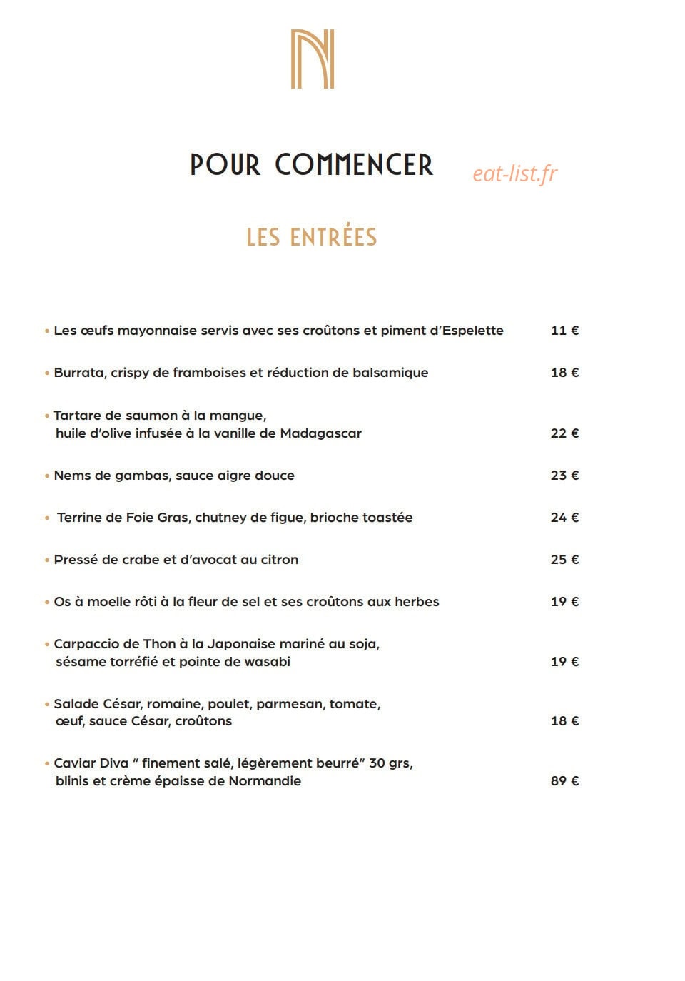 L'Institution — carte page 2