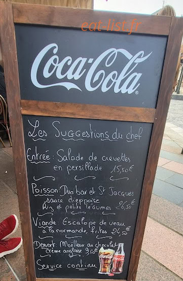 Le Café de la Mairie — carte page 1