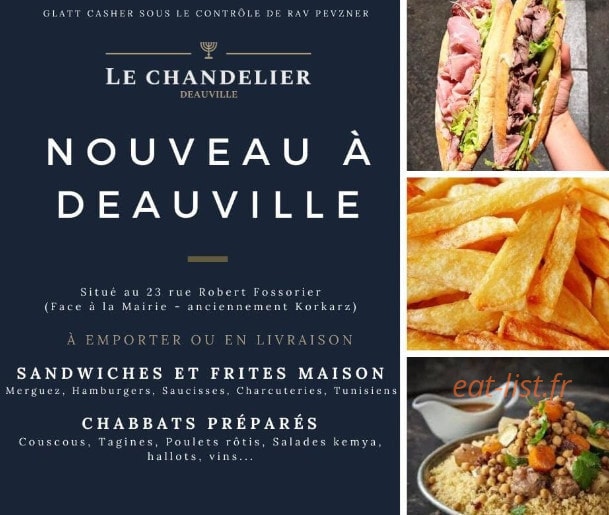 Le Chandelier — carte page 1