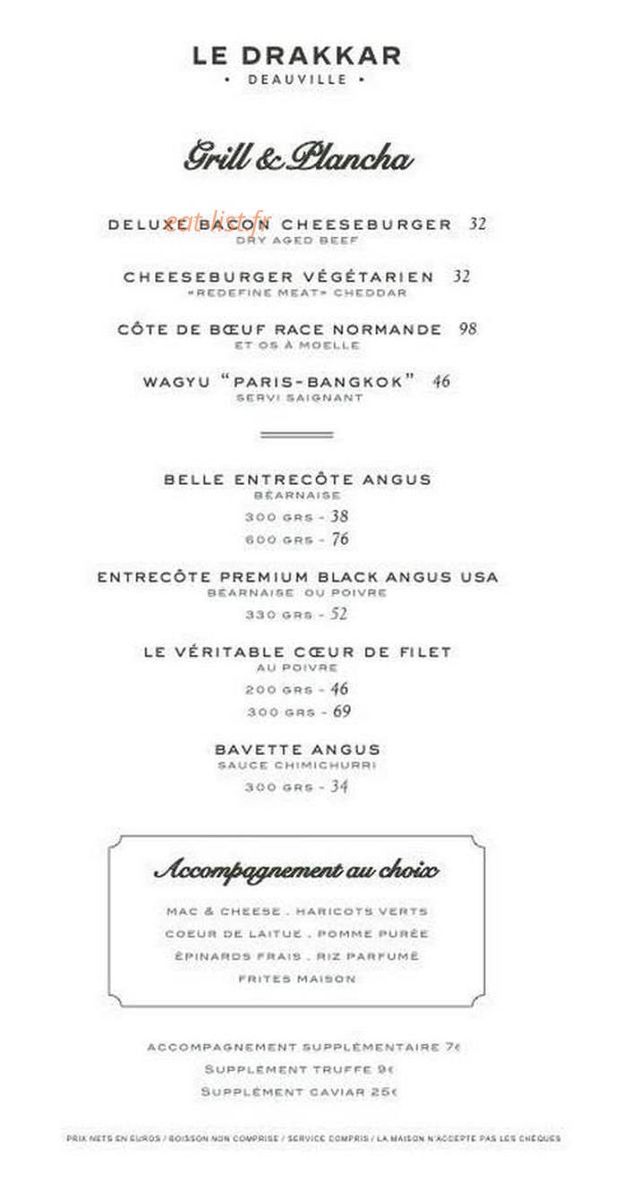 Le Drakkar Deauville — carte page 4