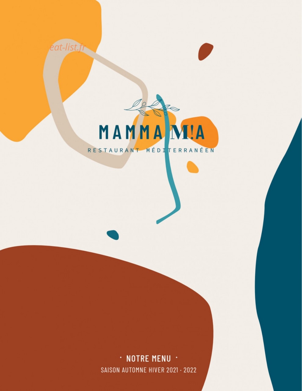 Mamma Mia — carte page 1