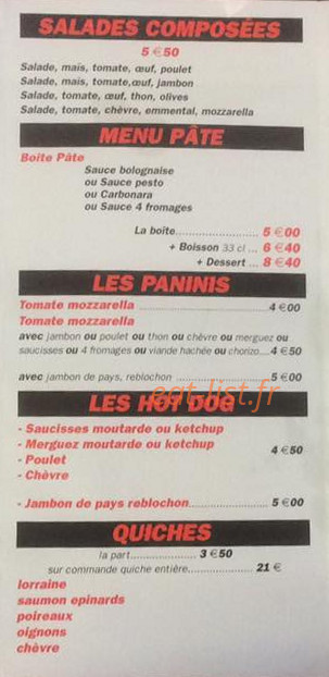 Pizza Campione — carte page 3