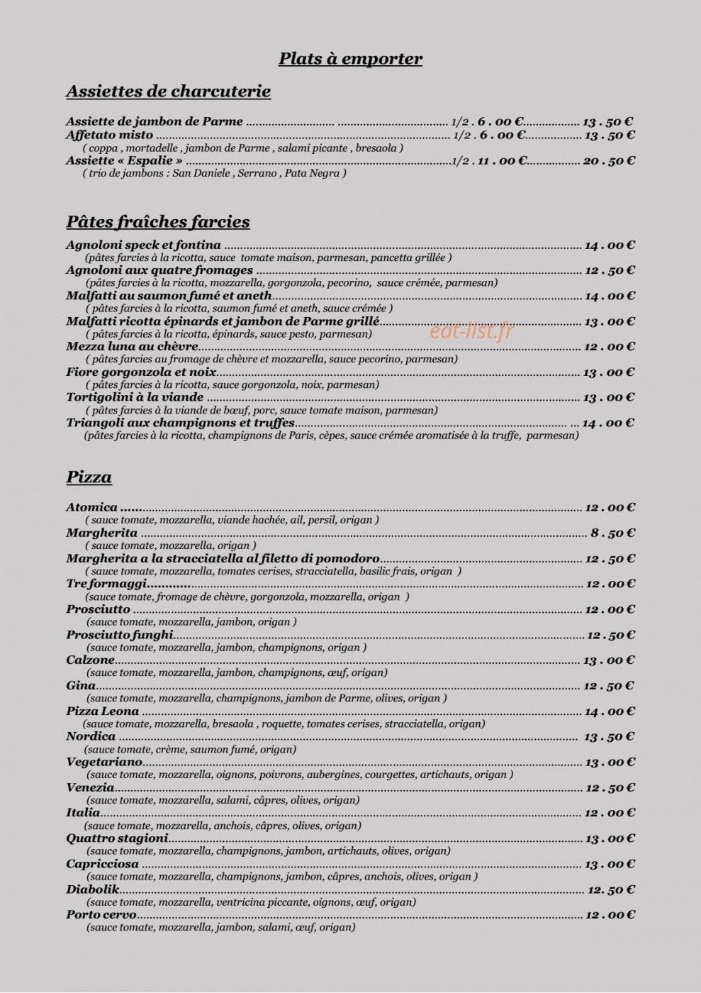 Villa Leona — carte page 4