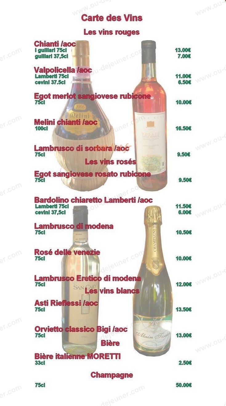Pizza Web — carte page 5
