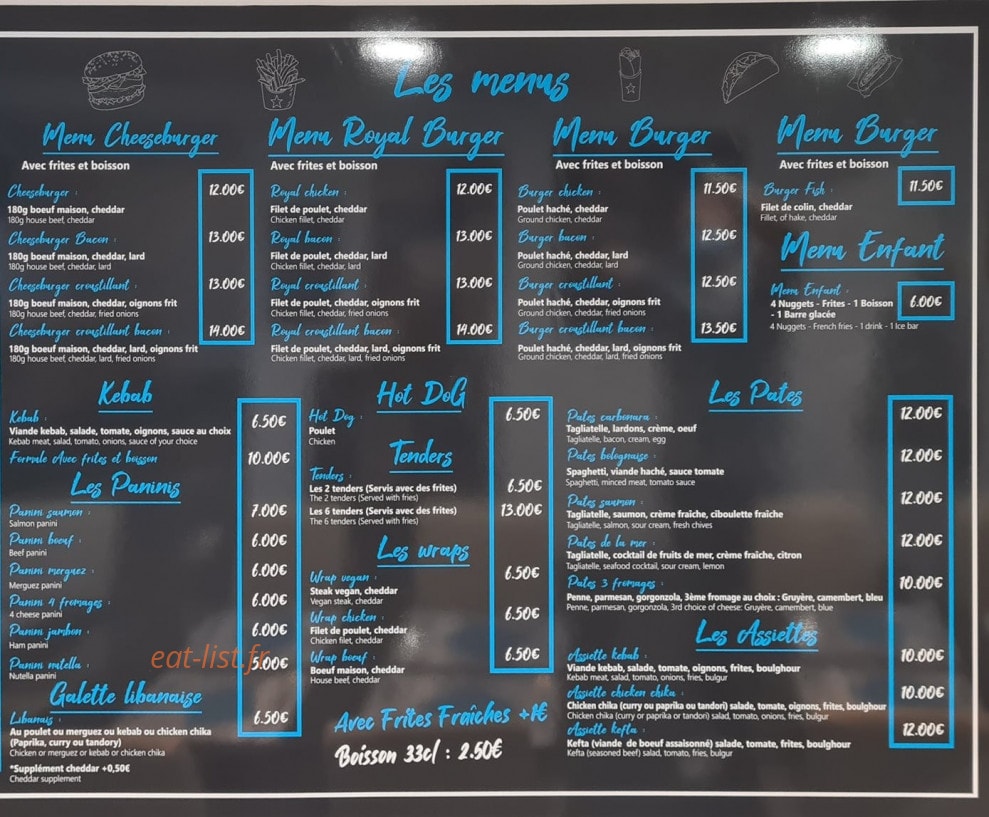 Le Zeff — carte page 2
