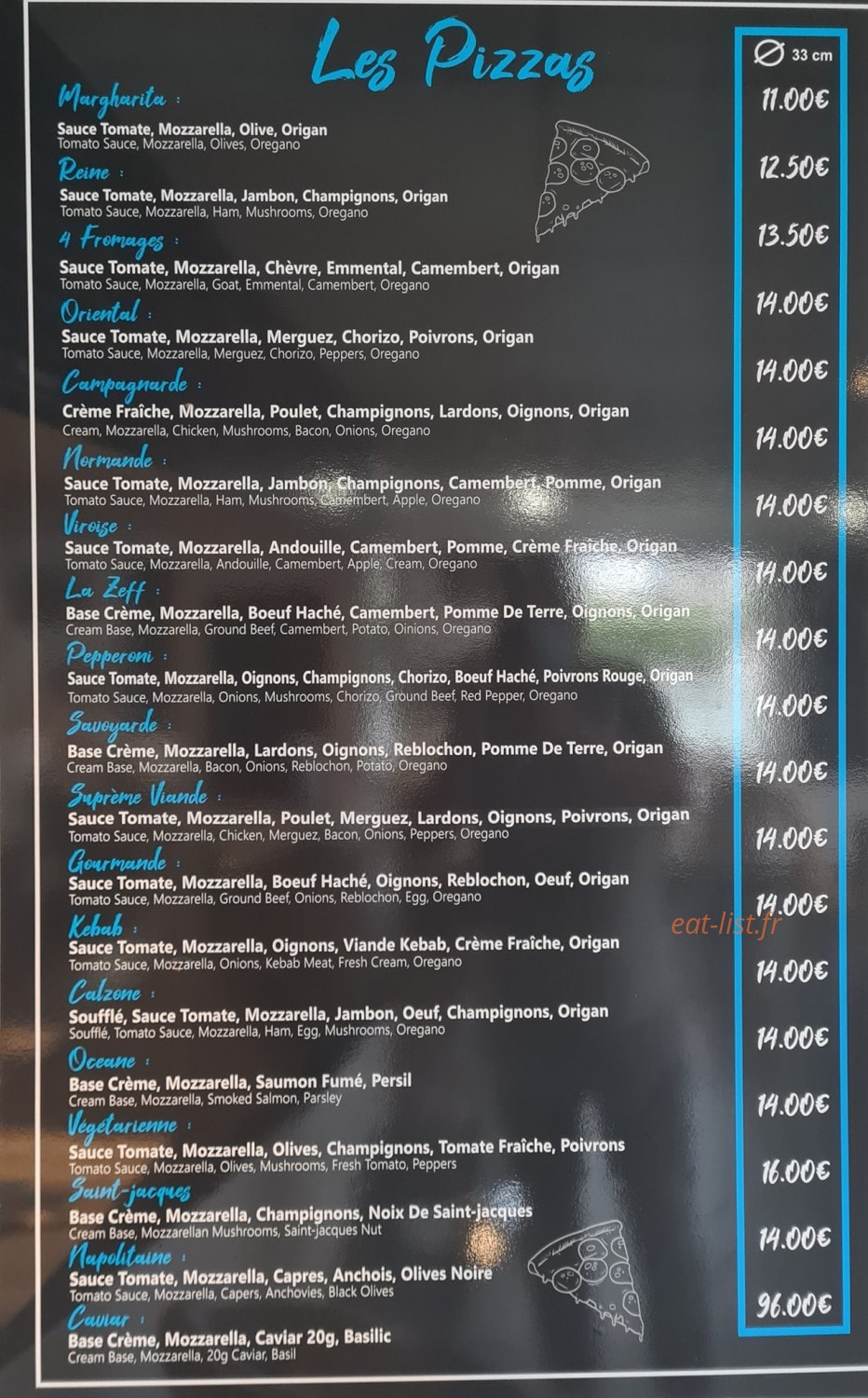 Le Zeff — carte page 1
