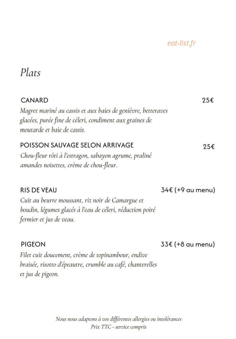 Roze — carte page 2