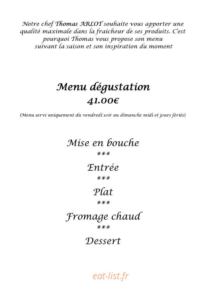 La Palmeraie — carte page 9
