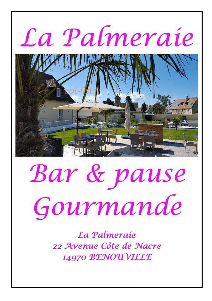 La Palmeraie — carte page 1