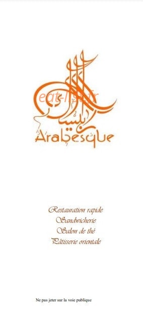 Arabesque — carte page 1