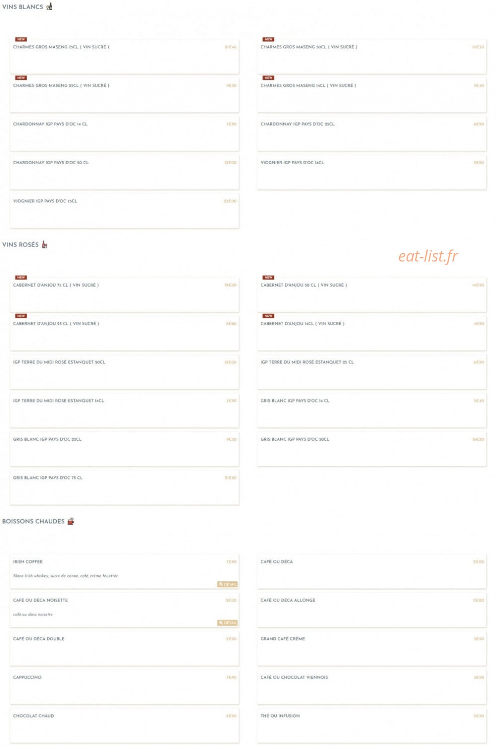 Au Bureau — carte page 11