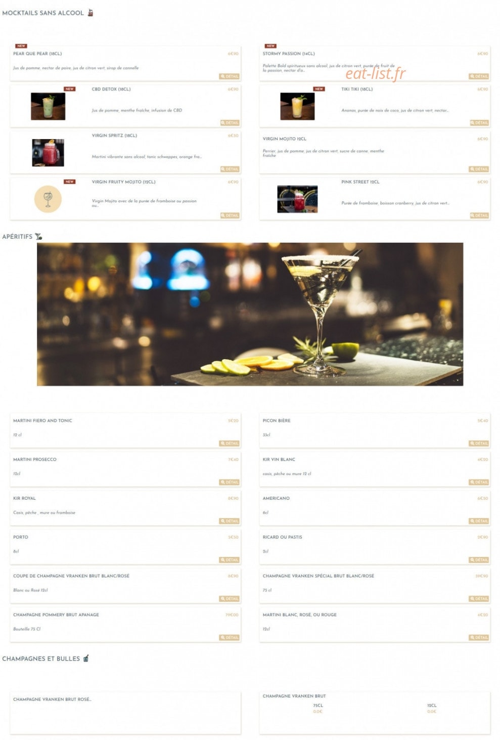 Au Bureau — carte page 7