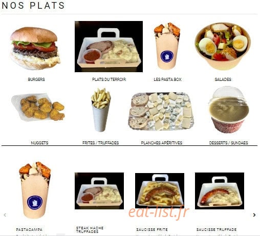 Doug Food — carte page 2