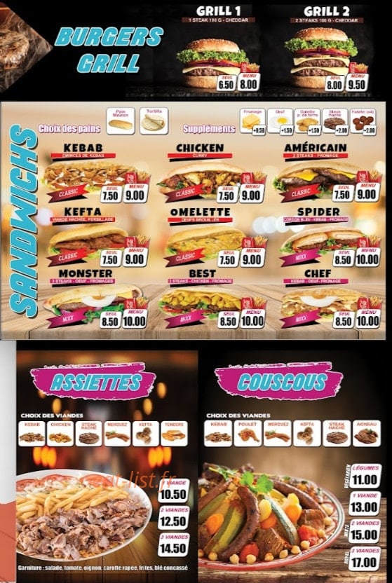 Foodies family — carte page 3