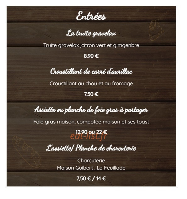 L'Atelier Cantalien — carte page 1