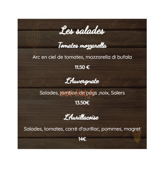 L'Atelier Cantalien — carte page 2