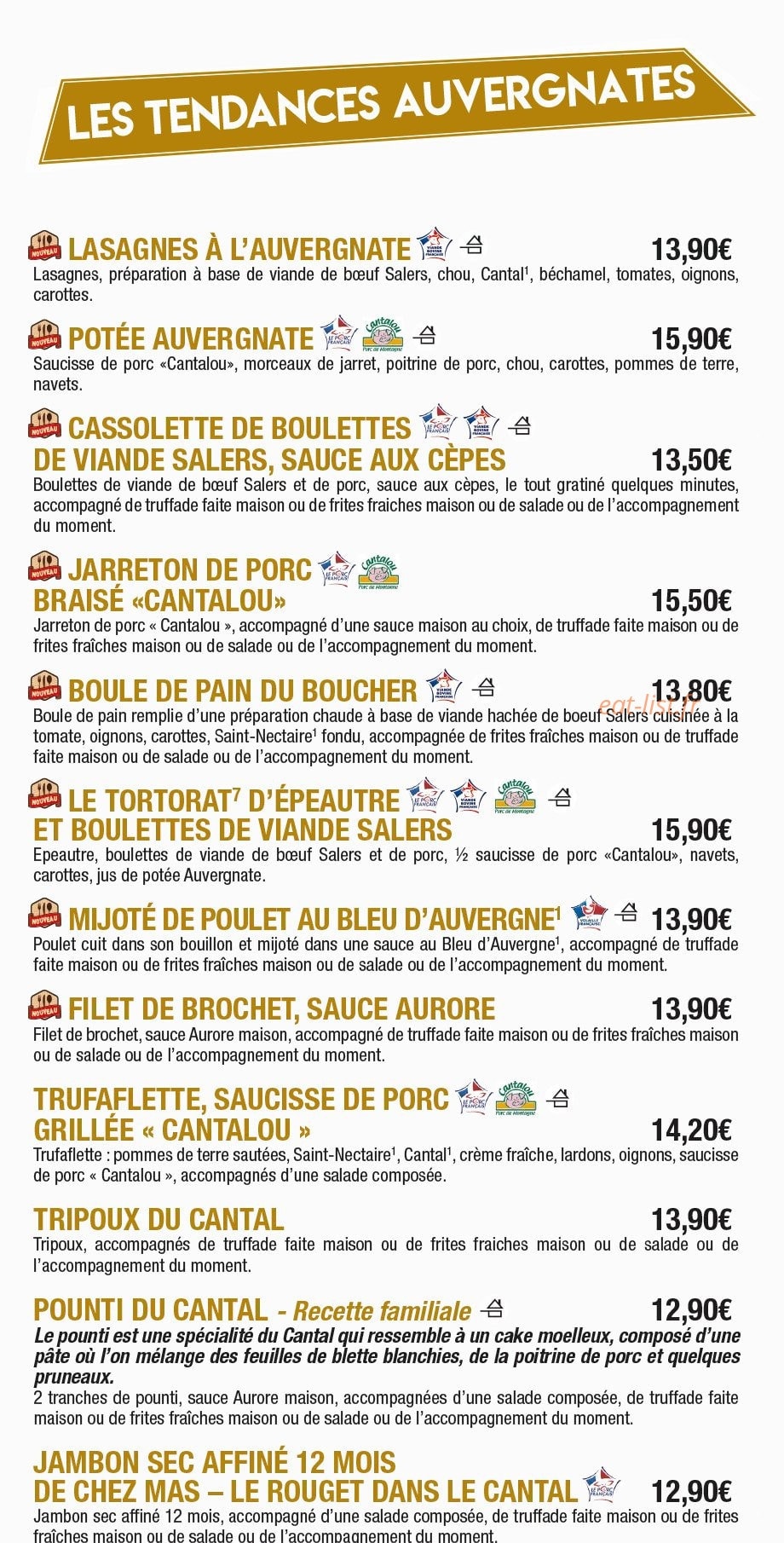 La Mangoune — carte page 6