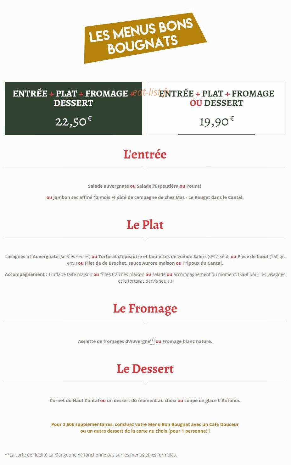 La Mangoune — carte page 12