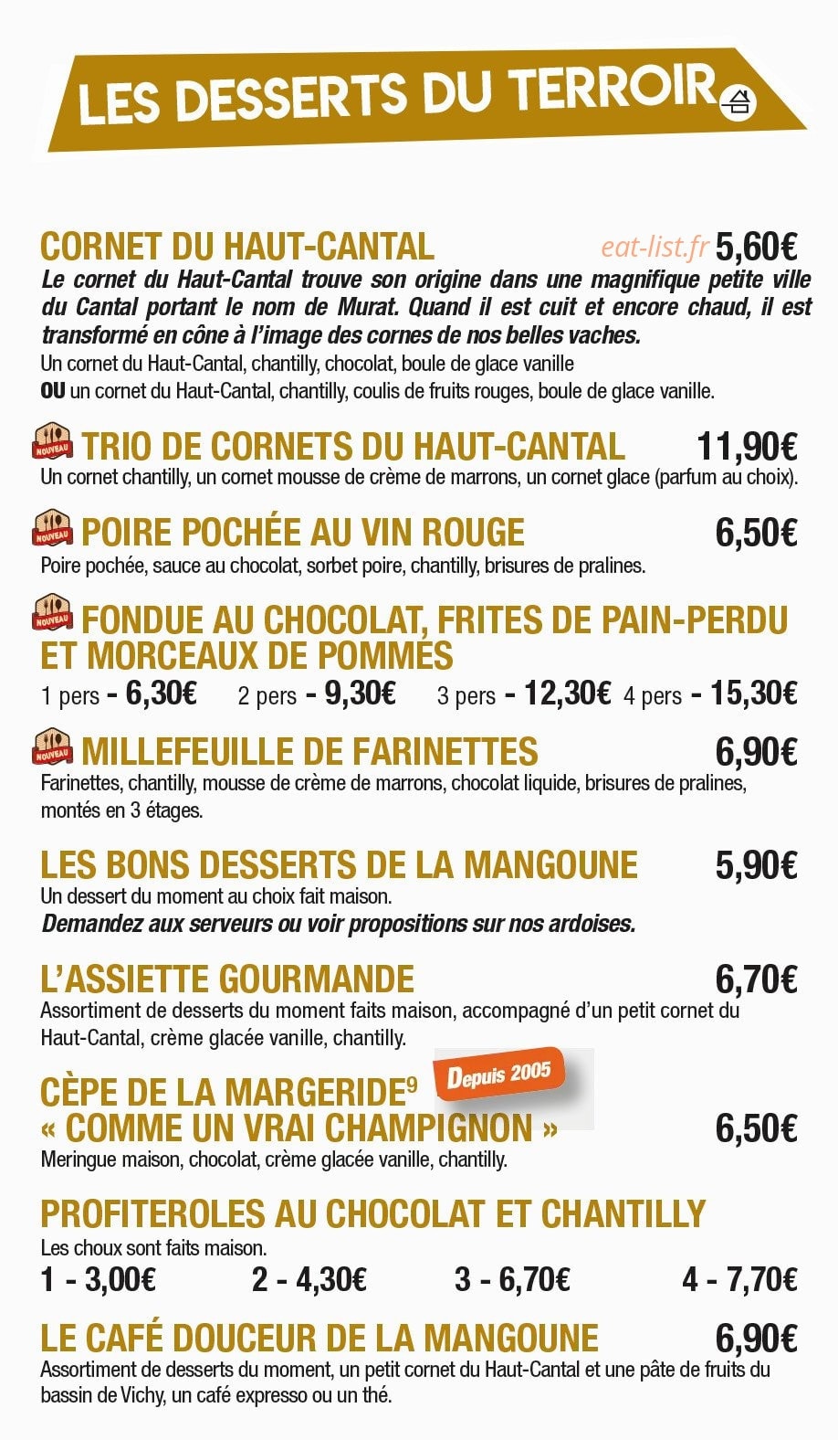 La Mangoune — carte page 10