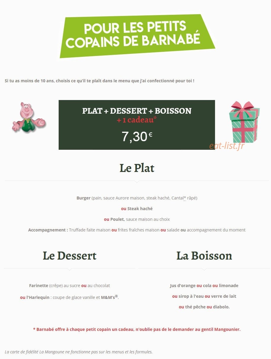 La Mangoune — carte page 14