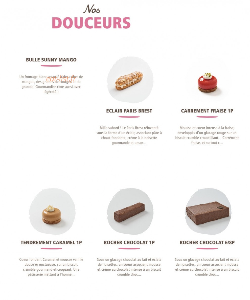 La Mie Câline — carte page 9