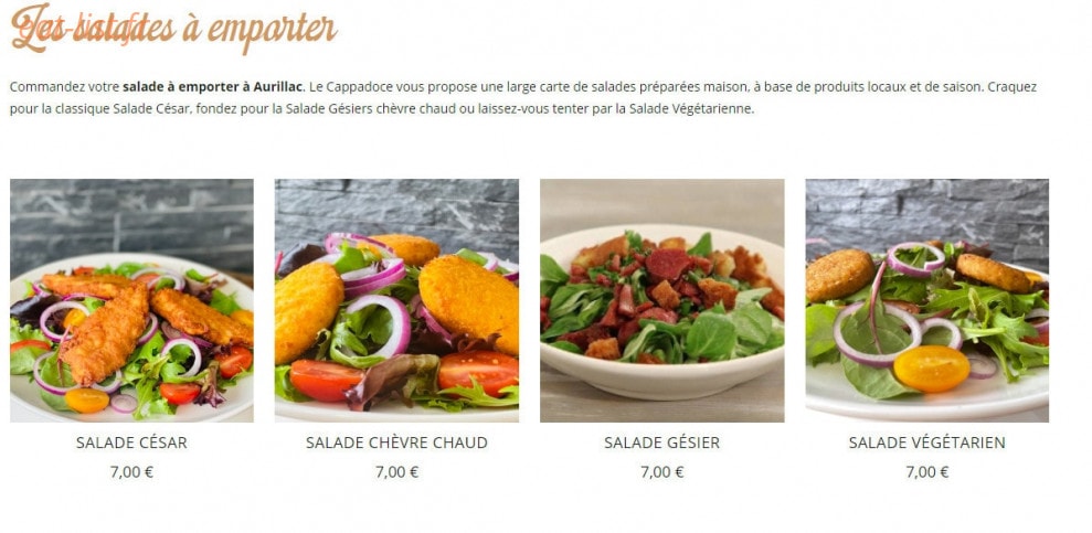 Le Cappadoce — carte page 8