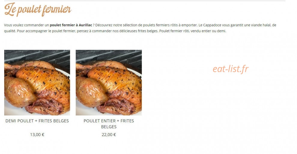 Le Cappadoce — carte page 9