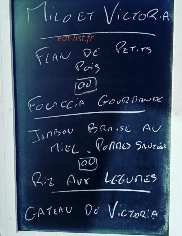 Milo et Victoria — carte page 1