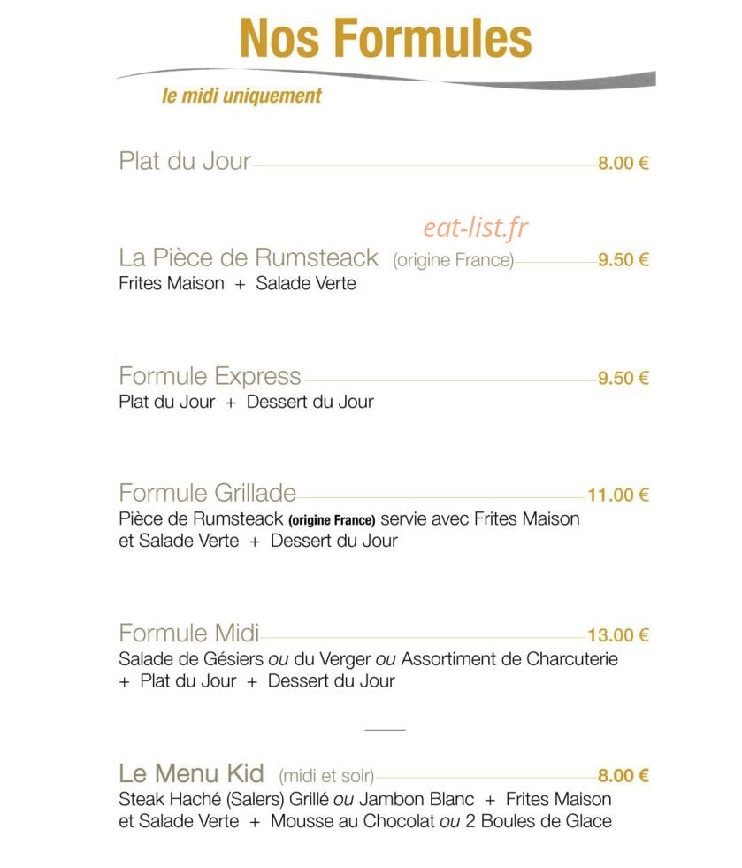 Moment'cafe — carte page 1