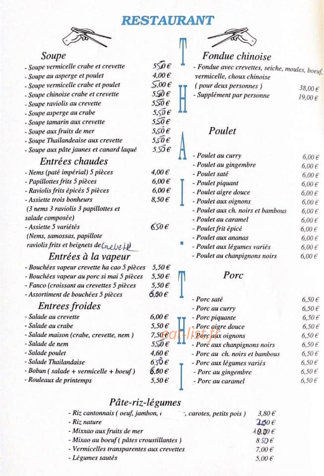 Thai Thi — carte page 5