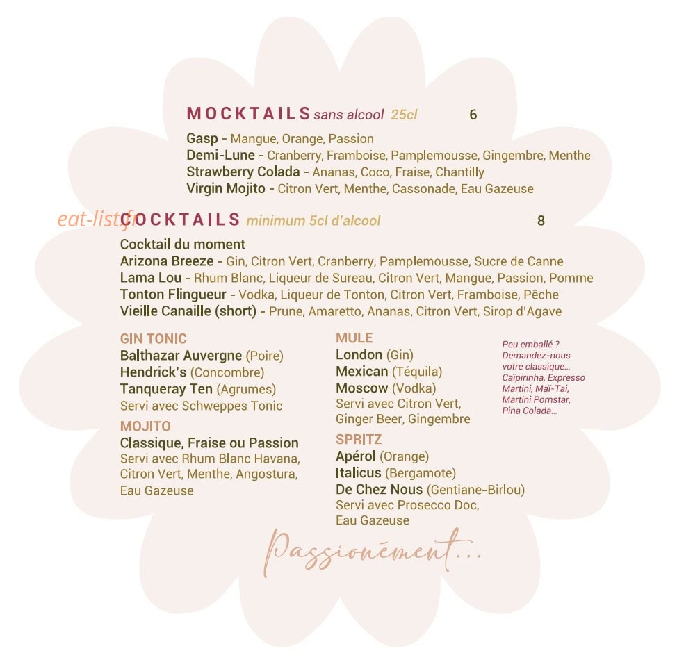 Marguerite — carte page 7