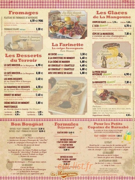 La Mangoune — carte page 4