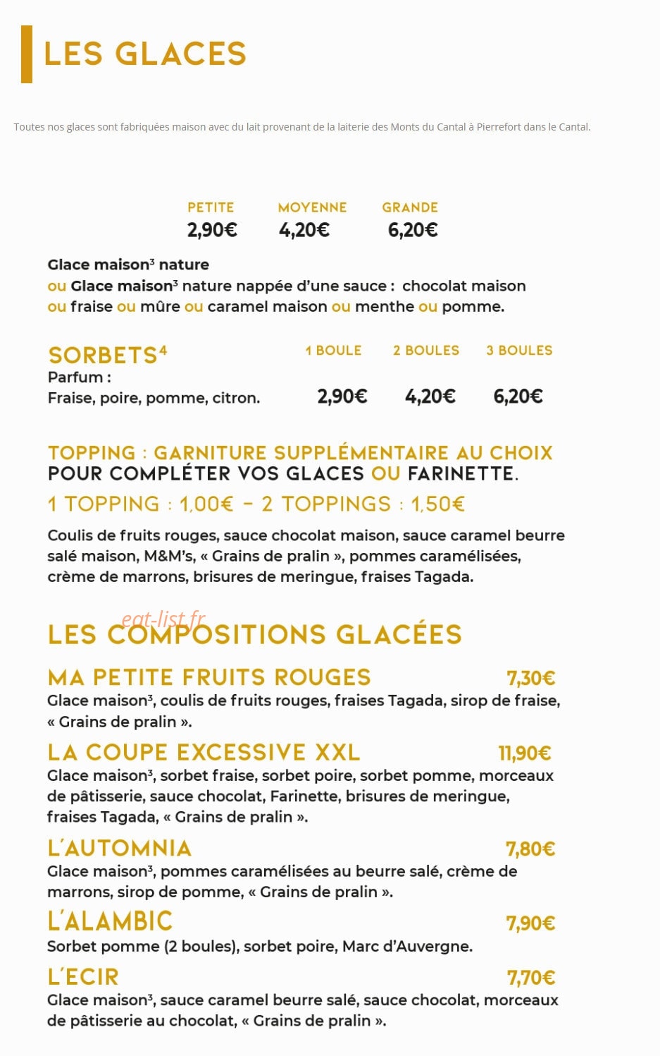 La Mangoune — carte page 8